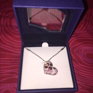 Swarovski heart necklace